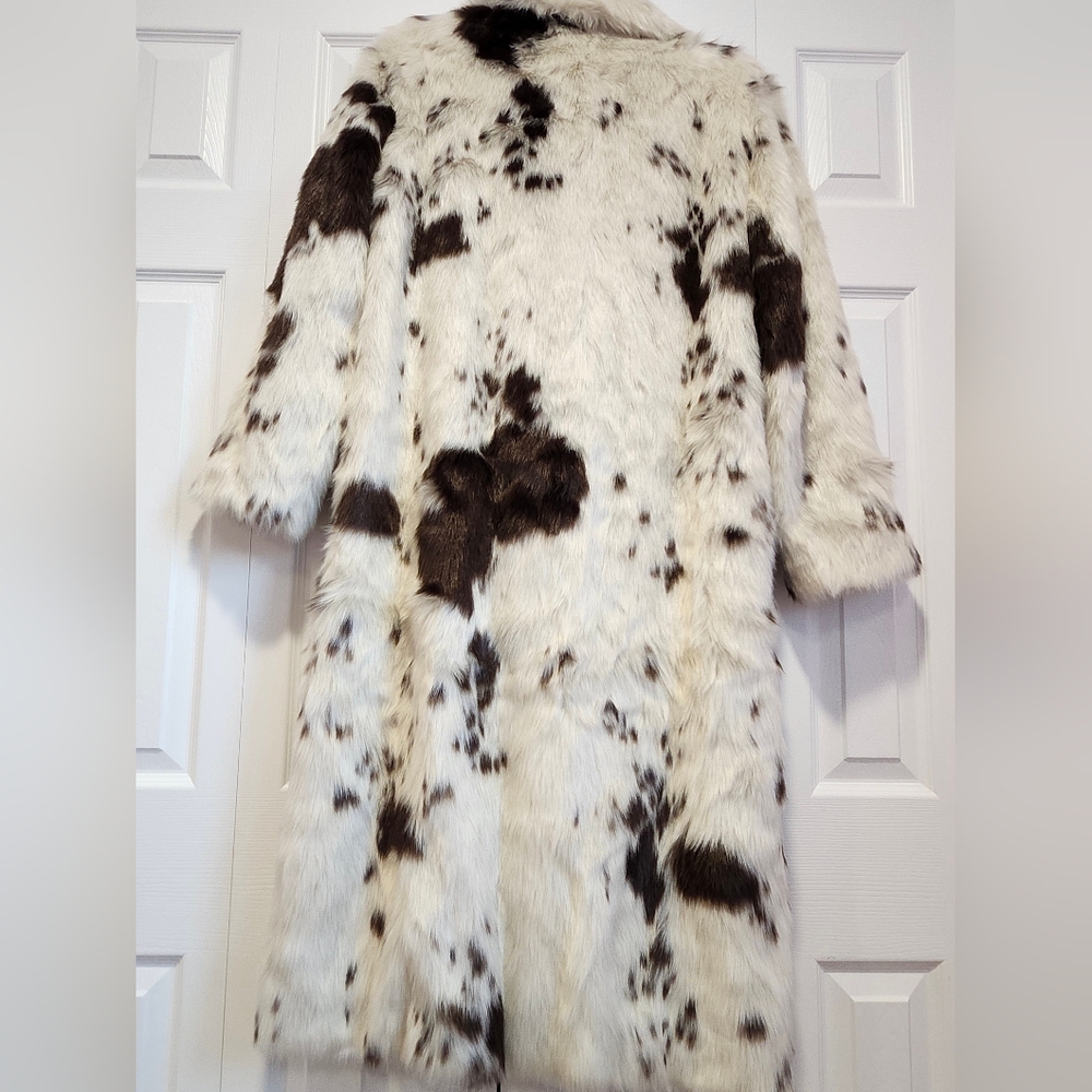 BNWT! Zara faux fur animal print coat - Picture 16 of 16